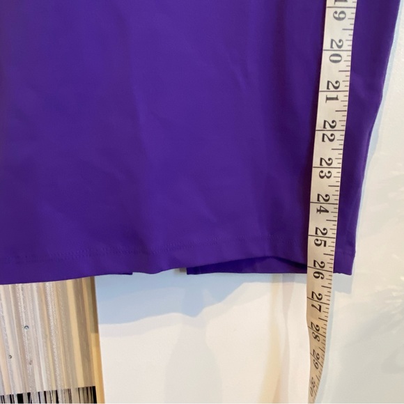 Bebe Purple Midi Knit Pencil Skirt size XXS - Picture 14 of 16